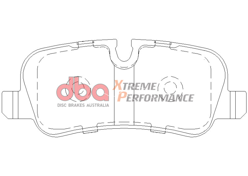 DBA 05-09 Land Rover LR3 XP Performance Rear Brake Pads DBA 05-09 Land Rover LR3 XP Performance Rear Brake Pads