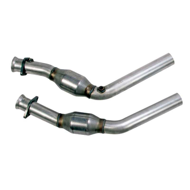 BBK 11-14 Mustang 3.7 V6 High Flow X Pipe With Catalytic Converters - 2-1/2 BBK 11-14 Mustang 3.7 V6 High Flow X Pipe With Catalytic Converters - 2-1/2