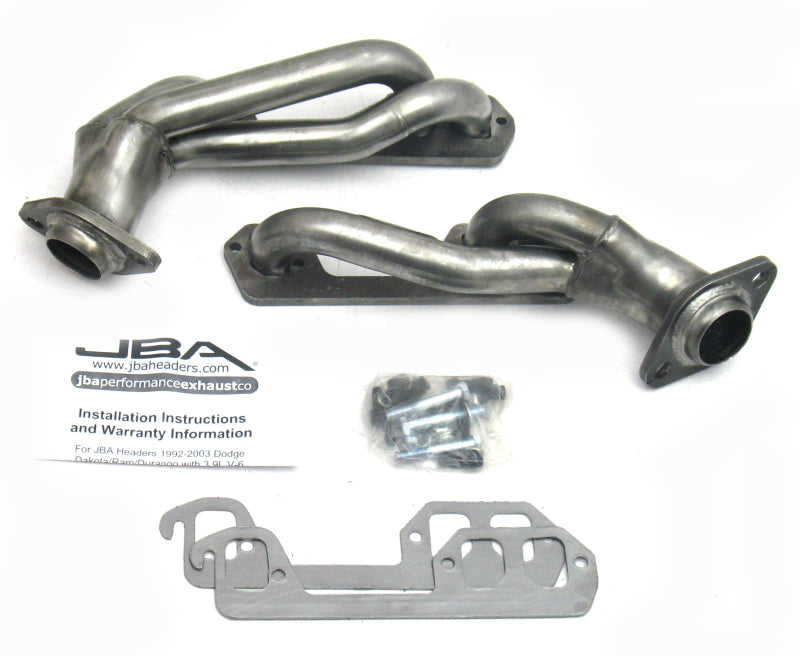 JBA 96-03 Dodge Truck 3.9L V6 1-1/2in Primary Raw 409SS Cat4Ward Header JBA 96-03 Dodge Truck 3.9L V6 1-1/2in Primary Raw 409SS Cat4Ward Header