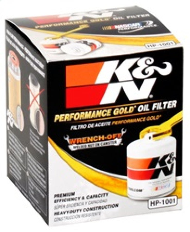K&N Chevy / Pontiac / GMC / Buick Performance Gold Oil Filter K&N Chevy / Pontiac / GMC / Buick Performance Gold Oil Filter