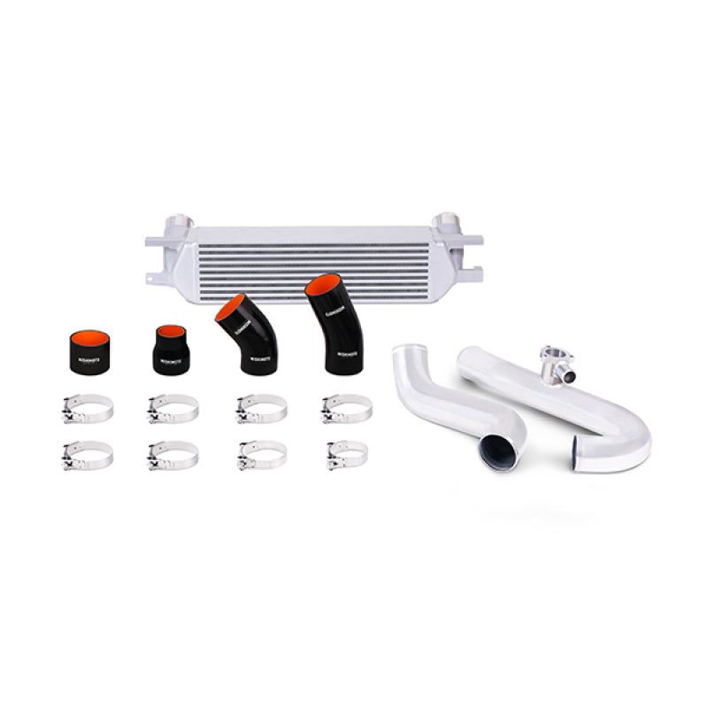 Mishimoto 2015 Ford Mustang EcoBoost Performance Intercooler Kit - Silver Core Polished Pipes Mishimoto 2015 Ford Mustang EcoBoost Performance Intercooler Kit - Silver Core Polished Pipes