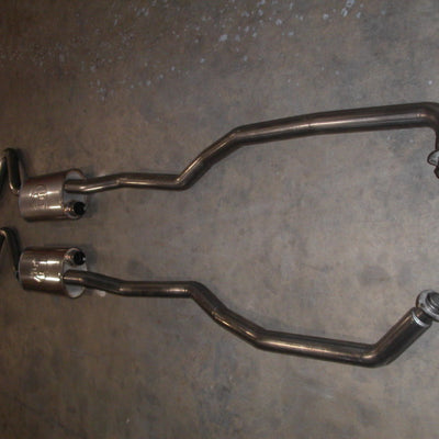 Stainless Works Chevy Chevelle Small Block 1968-72 Exhaust Stainless Factory Connect