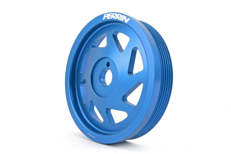Perrin 15-18 Subaru WRX / 13-20 BRZ / 14-18 Forester XT FA/FBCrank Pulley - Blue Perrin 15-18 Subaru WRX / 13-20 BRZ / 14-18 Forester XT FA/FBCrank Pulley - Blue