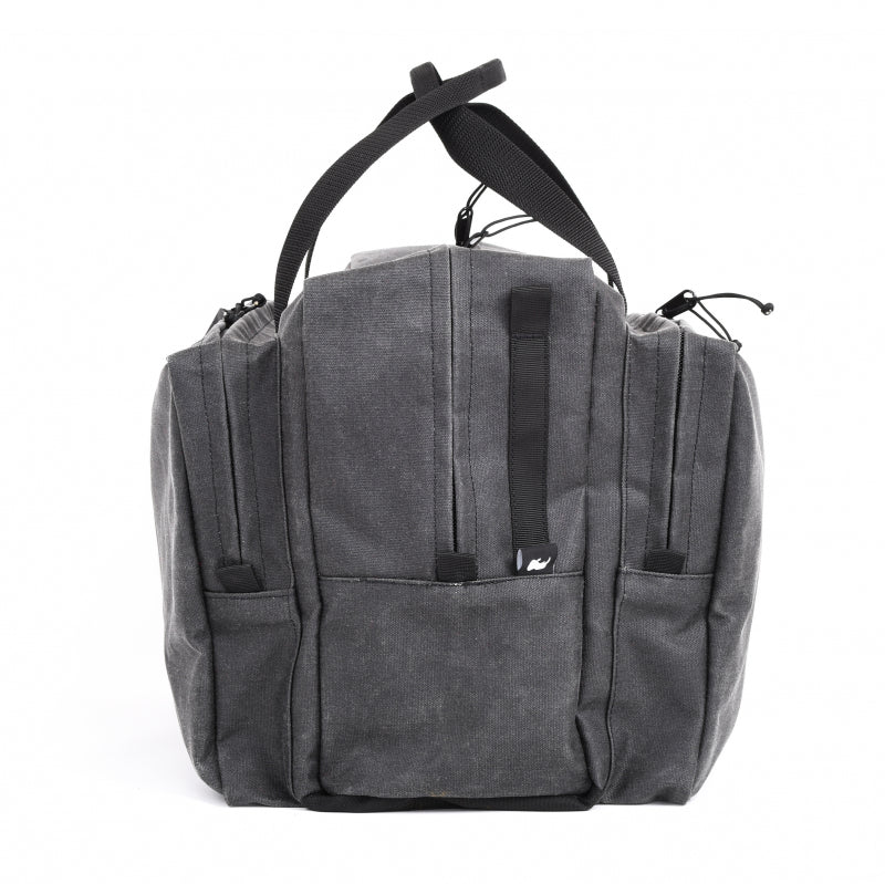 Go Rhino XVenture Gear Bag - Large (13x14x22in. Closed) 12oz Waxed Canvas - Black Go Rhino XVenture Gear Bag - Large (13x14x22in. Closed) 12oz Waxed Canvas - Black