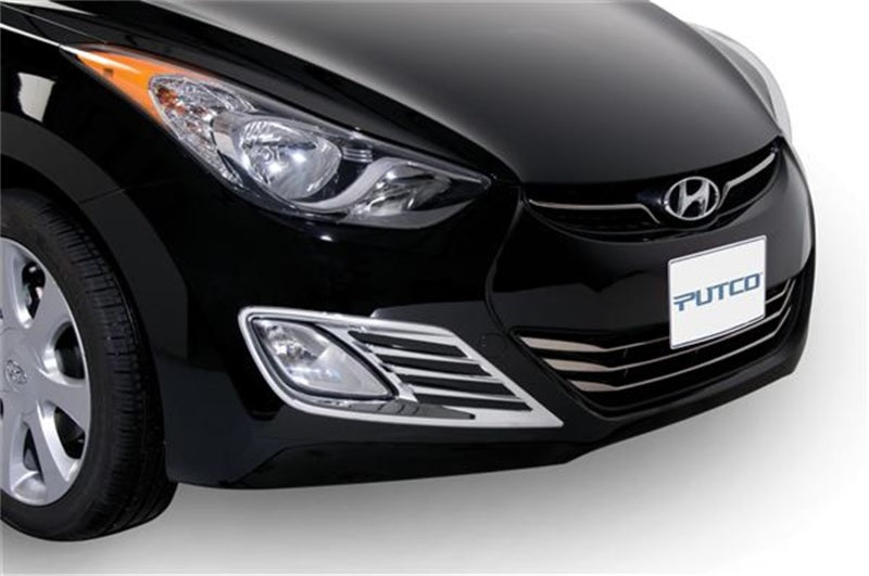 Putco 11-14 Hyundai Avante MD Fog Lamp Overlays & Rings Putco 11-14 Hyundai Avante MD Fog Lamp Overlays & Rings