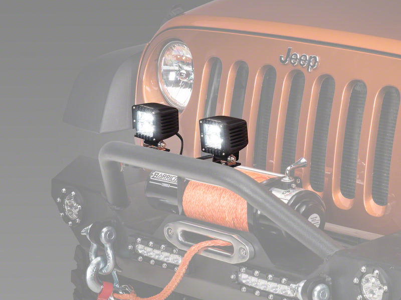 Raxiom 3-In Square LED Light Universal (Some Adaptation May Be Required) Raxiom 3-In Square LED Light Universal (Some Adaptation May Be Required)