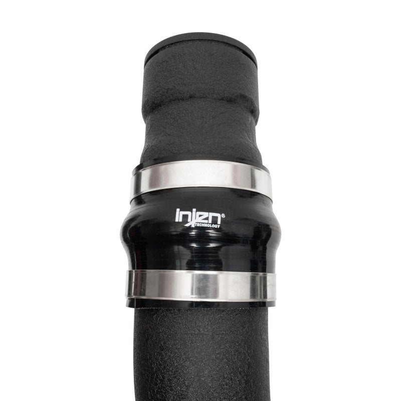 Injen 17-22 Ford F250/F/350/F-450/F-550 V8-6.7L Turbo Diesel Wrnkl Blk Intercooler Hot Side Piping Injen 17-22 Ford F250/F/350/F-450/F-550 V8-6.7L Turbo Diesel Wrnkl Blk Intercooler Hot Side Piping