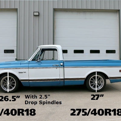 Ridetech 63-72 Chevy C10 Big Block StreetGRIP Front Coil Springs Pair