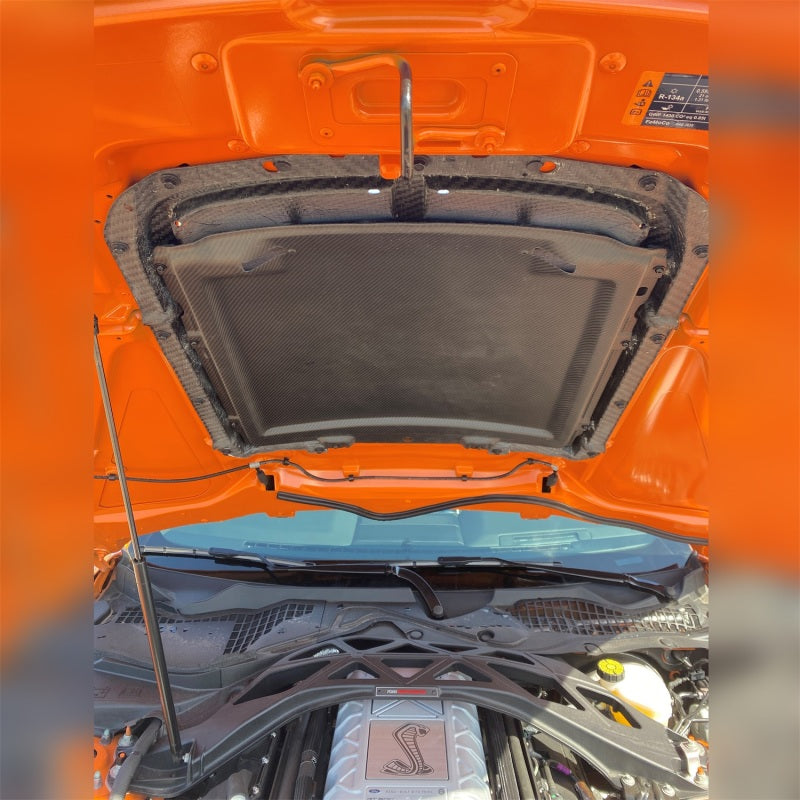 Ford Racing 20-22 Mustang GT500 Carbon Fiber Hood Vent Kit Ford Racing 20-22 Mustang GT500 Carbon Fiber Hood Vent Kit