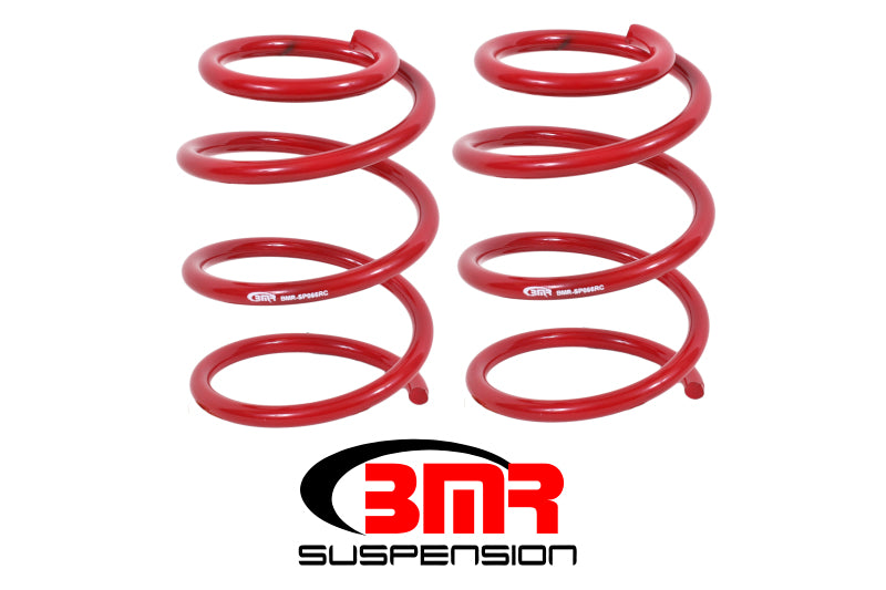 BMR 05-14 S197 Mustang GT Front Handling Version Lowering Springs - Red BMR 05-14 S197 Mustang GT Front Handling Version Lowering Springs - Red