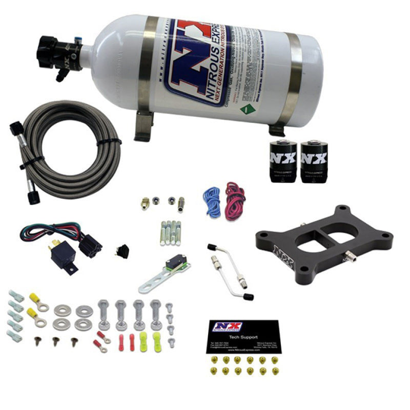 Nitrous Express 2 BBL/Gasoline Nitrous Kit (50-300HP) w/10lb Bottle Nitrous Express 2 BBL/Gasoline Nitrous Kit (50-300HP) w/10lb Bottle