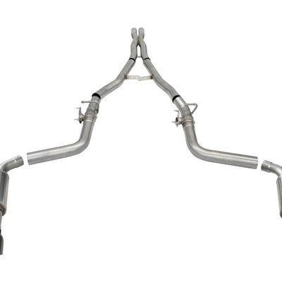 Corsa 2015-2023 Charger SRT/Hellcat/Redeye 2.75in Valved Catback DRE w/ Single 4.5in Blk PVD Tips