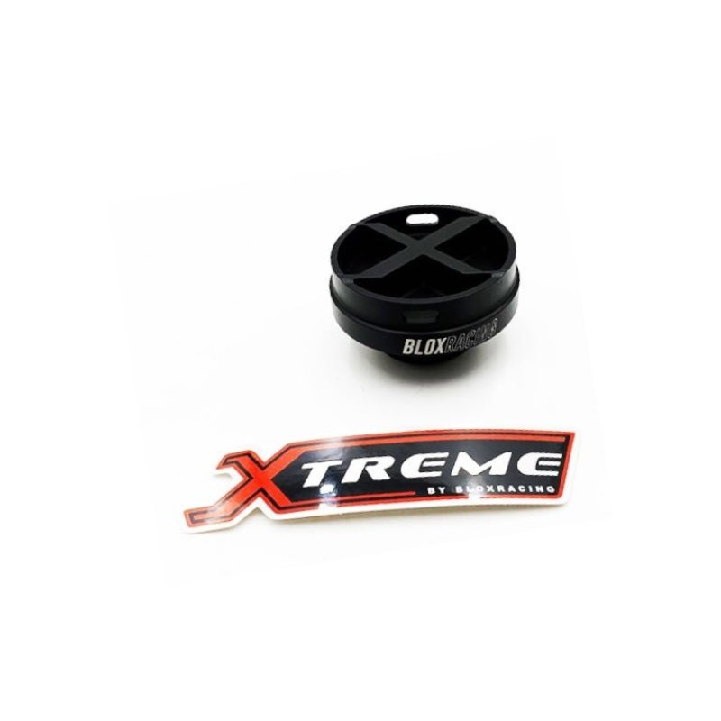 BLOX Racing Xtreme Line Billet Honda Oil Cap - Black BLOX Racing Xtreme Line Billet Honda Oil Cap - Black