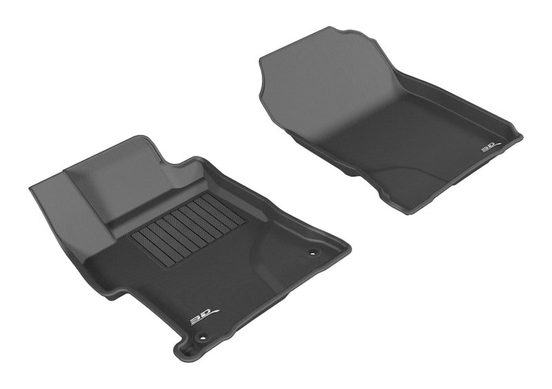 3D MAXpider 2014-2015 Honda Civic Sedan Kagu 1st Row Floormat - Black 3D MAXpider 2014-2015 Honda Civic Sedan Kagu 1st Row Floormat - Black