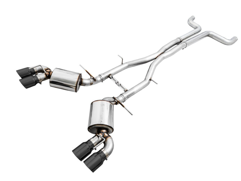 AWE Tuning 16-24 Chevy Camaro SS Non-Res Cat-Back Exhaust -Touring Edition (Quad Diamond Black Tips) AWE Tuning 16-24 Chevy Camaro SS Non-Res Cat-Back Exhaust -Touring Edition (Quad Diamond Black Tips)
