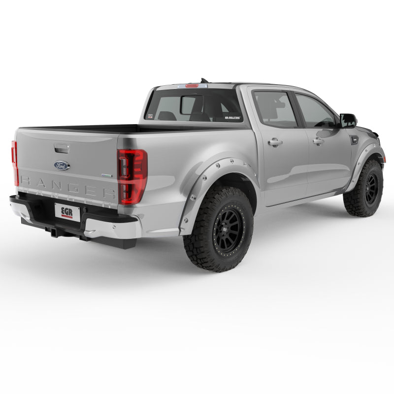 EGR 19-22 Ford Ranger Painted To Code Ingot Traditional Bolt-On Look Fender Flares Silver Set Of 4 EGR 19-22 Ford Ranger Painted To Code Ingot Traditional Bolt-On Look Fender Flares Silver Set Of 4