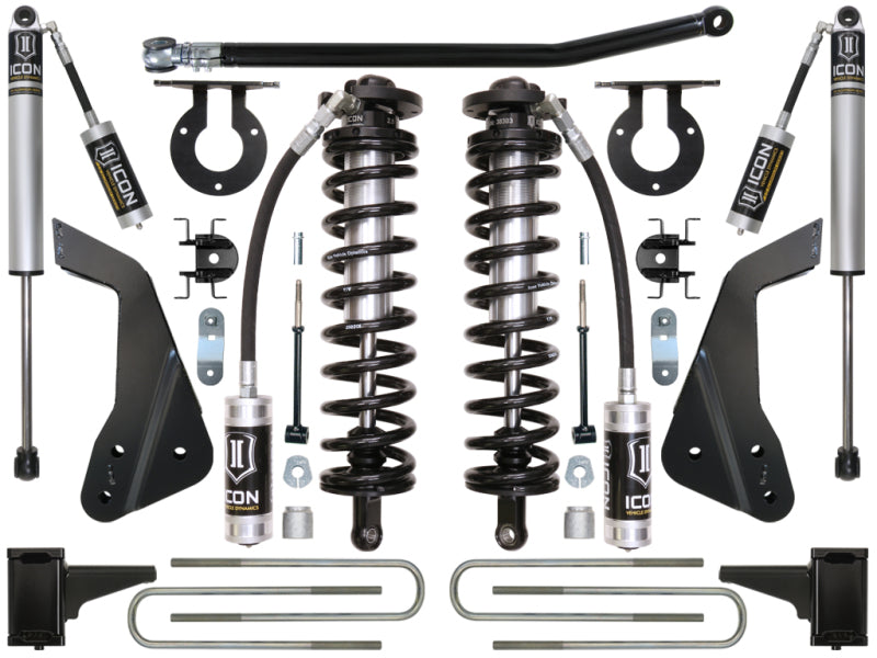 ICON 05-07 Ford F-250/F-350 4-5.5in Stage 1 Coilover Conversion System ICON 05-07 Ford F-250/F-350 4-5.5in Stage 1 Coilover Conversion System