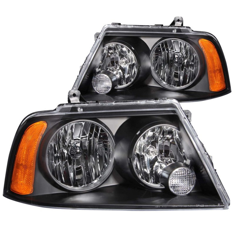 ANZO 2003-2006 Lincoln Navigator Crystal Headlights Black ANZO 2003-2006 Lincoln Navigator Crystal Headlights Black