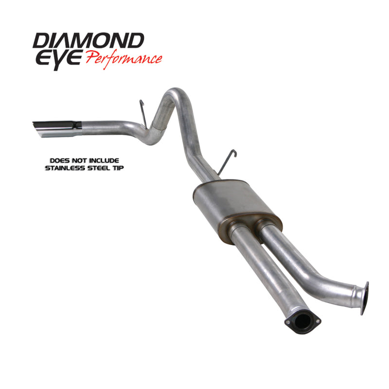 Diamond Eye KIT 3-1/2in CB SGL GAS AL TOYOTA TUNDRA 5.7L 07-10 Diamond Eye KIT 3-1/2in CB SGL GAS AL TOYOTA TUNDRA 5.7L 07-10