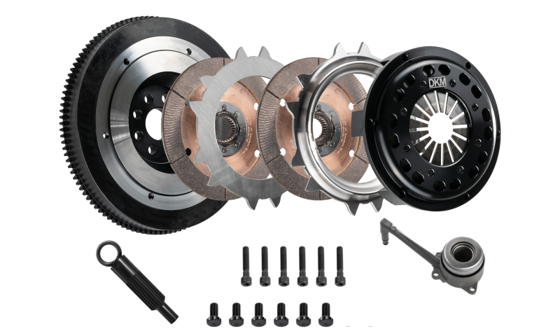 DKM Clutch VW Beetle/Golf/Jetta/Passat 2.0L TDI Twin Disc MR Clutch w/Flywheel (650 ft/lbs Torque) DKM Clutch VW Beetle/Golf/Jetta/Passat 2.0L TDI Twin Disc MR Clutch w/Flywheel (650 ft/lbs Torque)