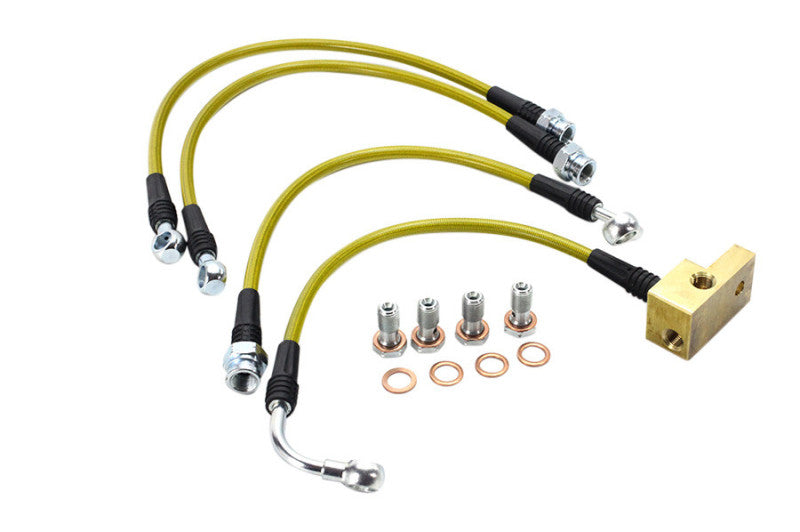 ISR Performance Brake Line Kit - 89-05 Mazda Miata (Standard Suspension 4 Line Kit) ISR Performance Brake Line Kit - 89-05 Mazda Miata (Standard Suspension 4 Line Kit)