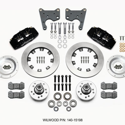 Wilwood Dynapro 6 Front Hub Kit 12.19in 65-72 CDP C Body -Drum