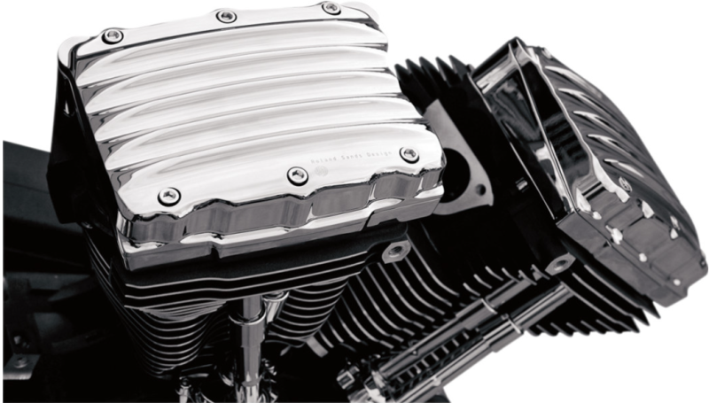 Roland Sands Design Cover Timing/Cam Clarity - Contrast Cut Roland Sands Design Cover Timing/Cam Clarity - Contrast Cut