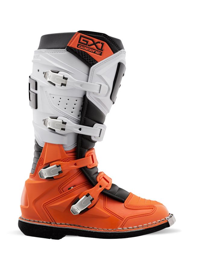 Gaerne GX1 Boot Orange/White Size - 10.5 Gaerne GX1 Boot Orange/White Size - 10.5