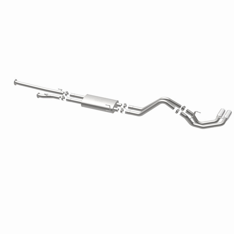 MagnaFlow 14 Toyota Tundra V8 4.6L/5.7L Stainless C/b Exhaust Dual same side pass. rear tire MagnaFlow 14 Toyota Tundra V8 4.6L/5.7L Stainless C/b Exhaust Dual same side pass. rear tire