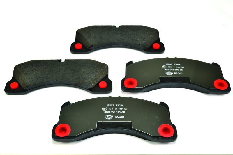 Hella 2012+ Porsche Cayenne 958 Front Brake Pad Set Hella 2012+ Porsche Cayenne 958 Front Brake Pad Set