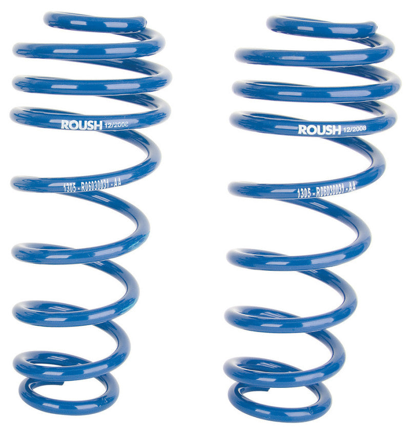Roush 2005-2014 Ford Mustang Stage 2/3 Rear Coil Springs (For Use w/ 401296) Roush 2005-2014 Ford Mustang Stage 2/3 Rear Coil Springs (For Use w/ 401296)