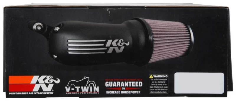 K&N 17-18 Harley-Davidson Touring Models Performance Air Intake System Silver K&N 17-18 Harley-Davidson Touring Models Performance Air Intake System Silver
