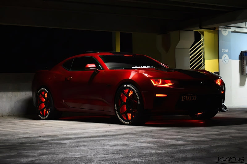 Oracle LED Illuminated Wheel Rings - Double LED - Red SEE WARRANTY Oracle LED Illuminated Wheel Rings - Double LED - Red SEE WARRANTY