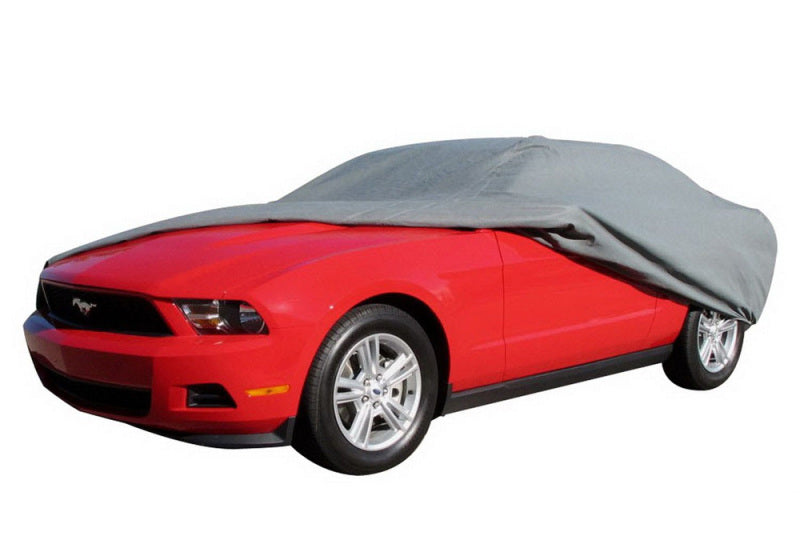 Rampage 2005-2014 Ford Mustang Car Cover - Grey Rampage 2005-2014 Ford Mustang Car Cover - Grey