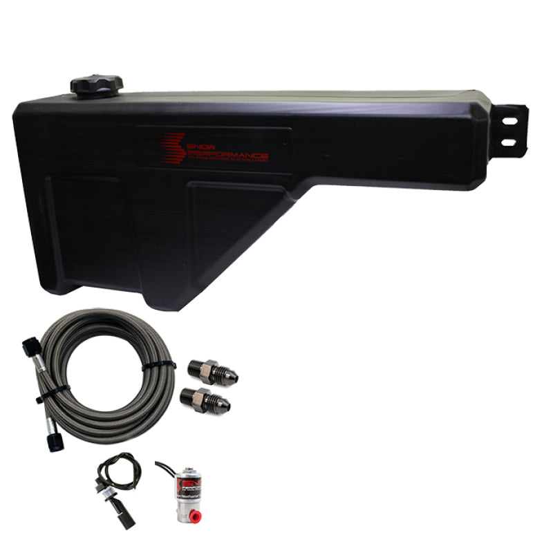 Snow Performance Water Tank Upgrade 10gal (w/Braided SS Line/Brackets/Solenoid/4AN Fittings) Snow Performance Water Tank Upgrade 10gal (w/Braided SS Line/Brackets/Solenoid/4AN Fittings)