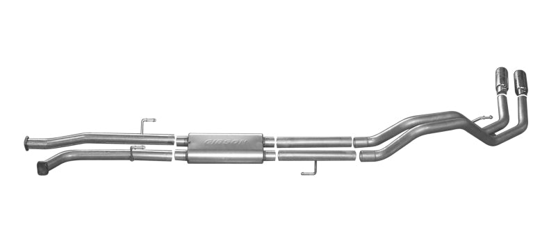 Gibson 10-19 Toyota Tundra SR5 4.6L 2.5in Cat-Back Dual Sport Exhaust - Aluminized Gibson 10-19 Toyota Tundra SR5 4.6L 2.5in Cat-Back Dual Sport Exhaust - Aluminized