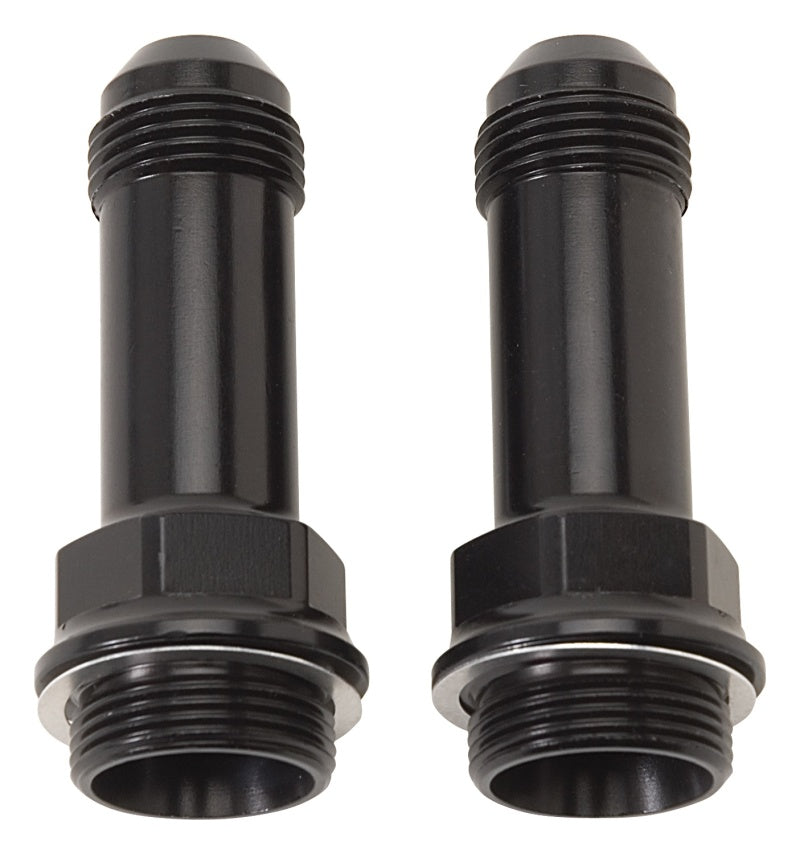 Russell Performance 7/8in -20 x -6 AN Male Flare Extended (2 pcs.) (Black) Russell Performance 7/8in -20 x -6 AN Male Flare Extended (2 pcs.) (Black)