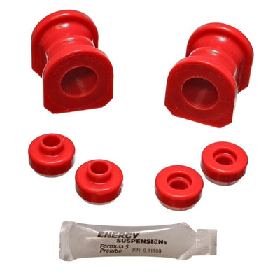Energy Suspension 89-94 Nissan 240SX (S13) Red 24mm Front Sway Bar Bushing Set