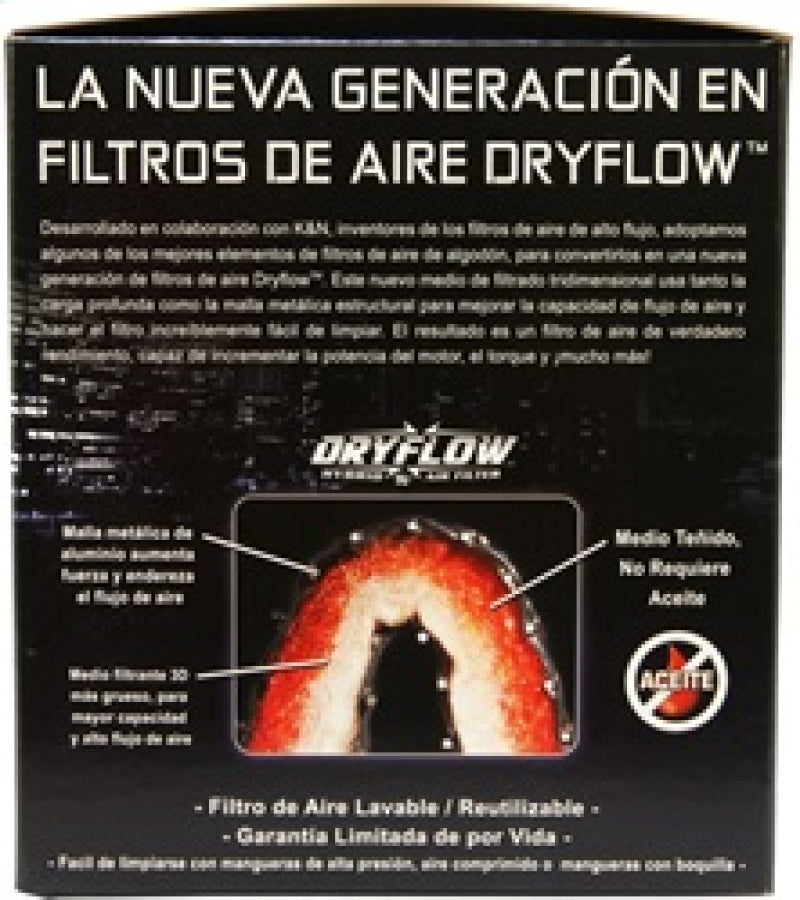 AEM 3.25 in DRY Flow Short Neck 5 in Element Filter AEM 3.25 in DRY Flow Short Neck 5 in Element Filter