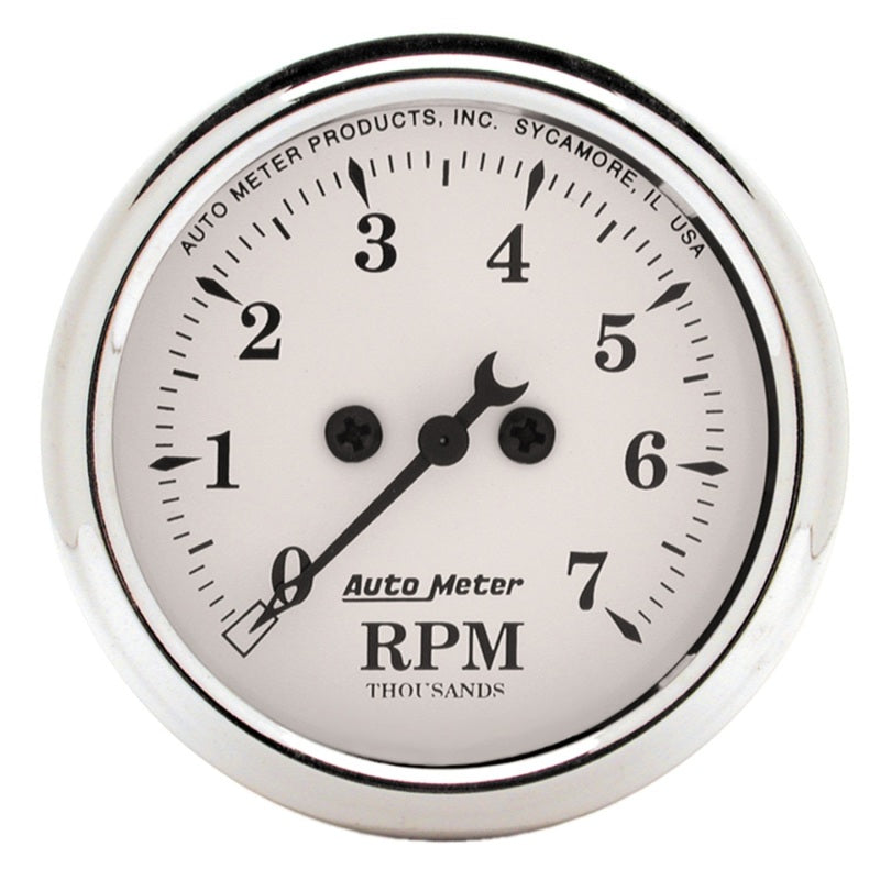 Autometer 2 1/16 inch 7000rpm Old Tyme Tachometer (52.4mm) Autometer 2 1/16 inch 7000rpm Old Tyme Tachometer (52.4mm)