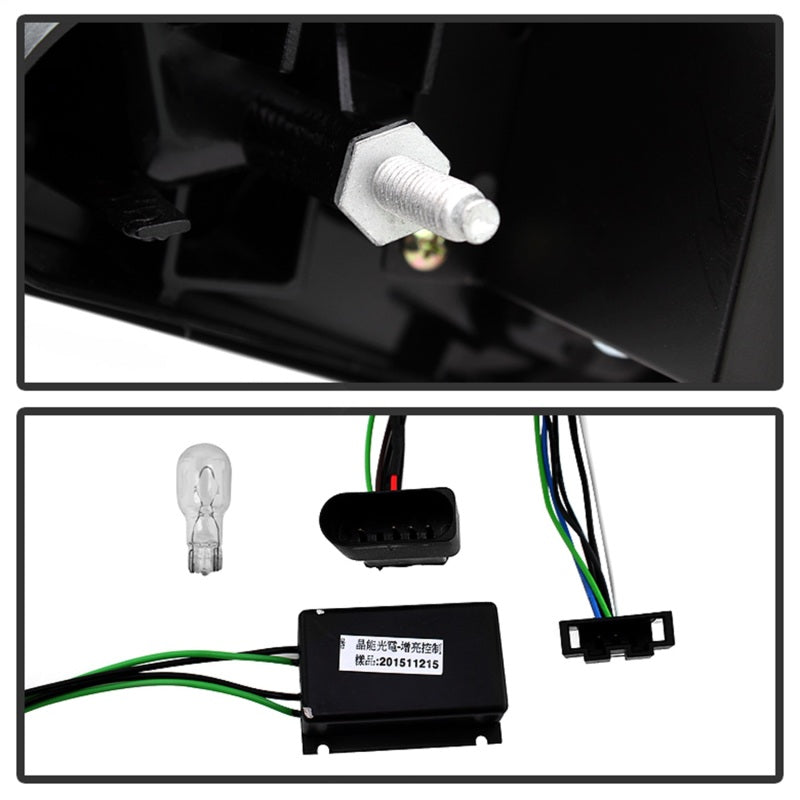 Spyder Audi A5 08-12 LED Tail Lights Black ALT-YD-AA508-LED-BK Spyder Audi A5 08-12 LED Tail Lights Black ALT-YD-AA508-LED-BK