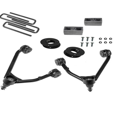 Superlift 14-18 Chevy Silv 1500 2WD 3.5in Lift Kit w/ Alum/Stamped Steel Control Arms & Rear Shocks