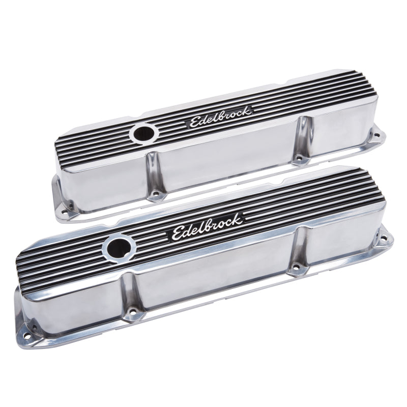 Edelbrock Valve Cover Elite II Chrysler 383-440 Big Block V8 Polished Edelbrock Valve Cover Elite II Chrysler 383-440 Big Block V8 Polished