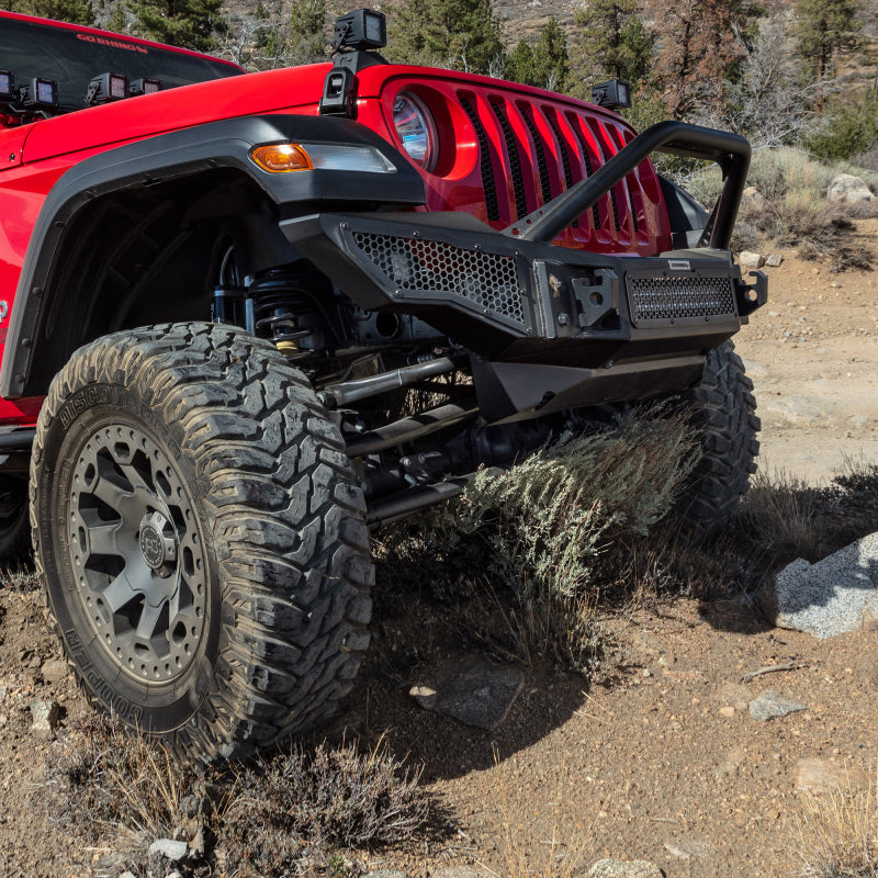 Go Rhino 18-20 Jeep Wrangler JL/JLU Rockline Front Bumper Skid Plate Go Rhino 18-20 Jeep Wrangler JL/JLU Rockline Front Bumper Skid Plate