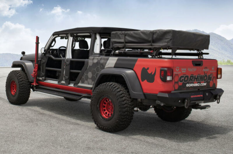 Go Rhino 20-22 Jeep Gladiator JT/16-22 Toy. Tacoma/05-21 Nssn Frontier XRS Cross Bars Kit - Tex. Blk Go Rhino 20-22 Jeep Gladiator JT/16-22 Toy. Tacoma/05-21 Nssn Frontier XRS Cross Bars Kit - Tex. Blk