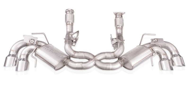 Stainless Works 20-21 Chevrolet Corvette C8 6.2L Redline Cat-Back Exhaust w/ Polished Tips Stainless Works 20-21 Chevrolet Corvette C8 6.2L Redline Cat-Back Exhaust w/ Polished Tips