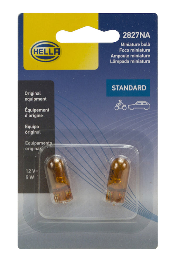 Hella Bulb 2827Na 12V 5W W21X95D Namber (2) Hella Bulb 2827Na 12V 5W W21X95D Namber (2)