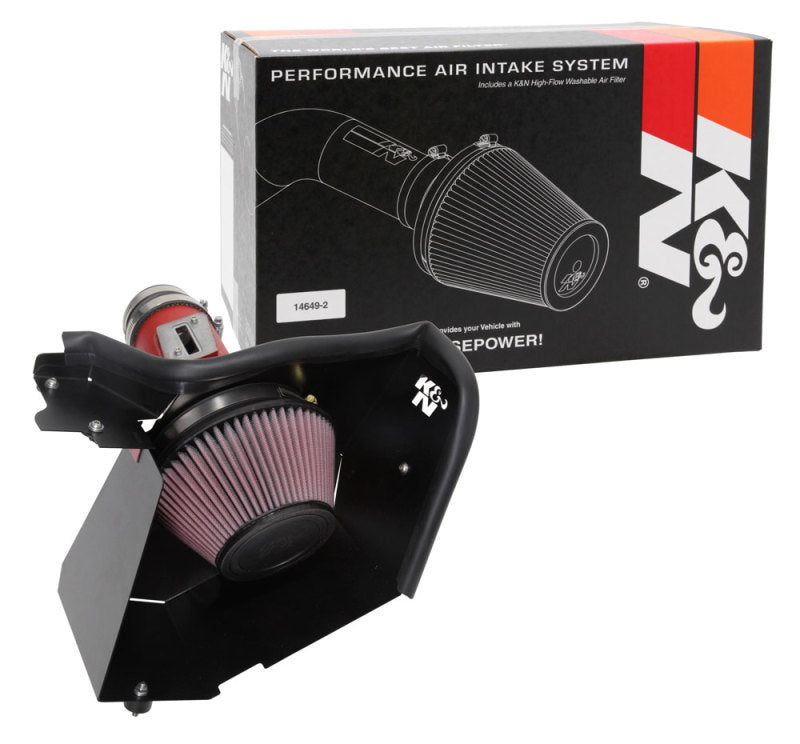 K&N 17-18 Honda Civic Type-R L4-2.0L F/I Typhoon Air Intake K&N 17-18 Honda Civic Type-R L4-2.0L F/I Typhoon Air Intake