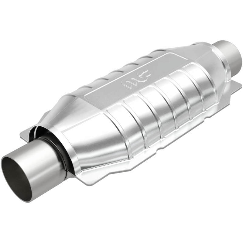 MagnaFlow Conv Universal 2.25in Inlet 2.25in Outlet 16in Length 6.375in Width MagnaFlow Conv Universal 2.25in Inlet 2.25in Outlet 16in Length 6.375in Width