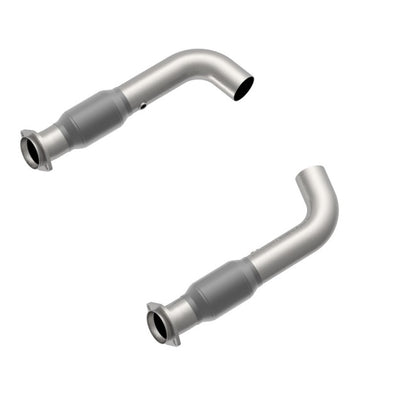 Kooks 2015 Ford Mustang GT 3in GREEN Cat Dual Conn. Pipes that go to OEM Out. SS